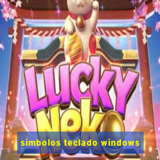 simbolos teclado windows